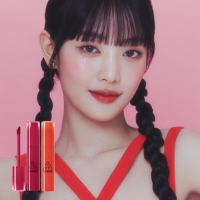 3CE LAZY POP LIP STAIN 레이지 팝 립 스테인 2개, LUZTIC 러즈틱 2개