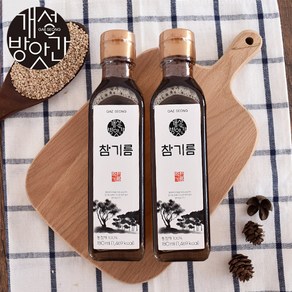 개성방앗간 선물세트 2종 B (참기름+참기름), 1개, 180ml