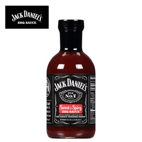 Jack Daniel's 젝다니엘 스윗앤스파이시 바비큐 소스 Sweet & Spicy BBQ Sauce 553g, 1개