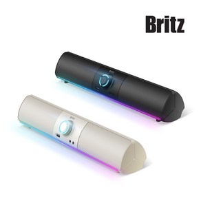 브리츠 BZ-T1BT 게이밍 블루투스스피커 / PC사운드바 / LED 조명, 브리츠 BZ-T1BT (아이보리), 브리츠 BZ-T1BT (아이보리)