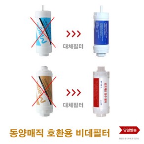 동양매직 호환 비데 필터 호스 밸브 연결부품 부속, A.피팅/나사식비데필터, 1개