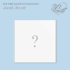 [애플특전+사은품+예약특전] 아이브 앨범 엠파시 미니3집 EMPATHY LOVED IVE 한정반