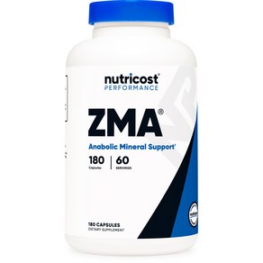 뉴트리코스트 ZMA 캡슐, 1개, 490mg, 180정