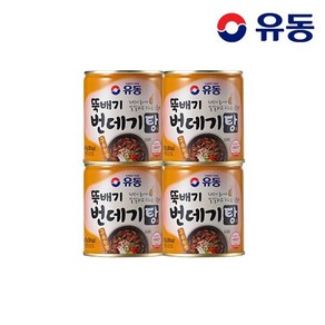 [유동] 뚝배기 번데기탕 구수한 맛 280g x4개, 4개