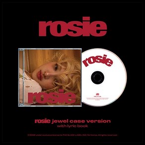 [JEWEL] [ROSE] 블랙핑크 로제 ROSE first studio album rosie / 로제의 첫 번째 정규 앨범 rosie / 2024년 12월 6일 발매