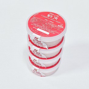 그릭앤조이 수제 딸기 그릭요거트, 4개, 120g