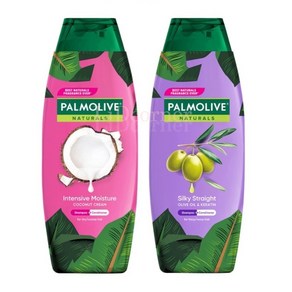 팜올리브 샴푸 & 컨디셔너 Palmolive Shampoo&conditione, 핑크(코코넛), 2개, 180ml