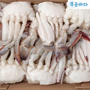 더푸름 냉동 손질 절단꽃게 450g 3L 2L L M S (육수 게장)