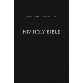 (영문도서) Niv Holy Bible Compact Papeback Black Comfot Pint Papeback, Zondevan, English, 9780310461234