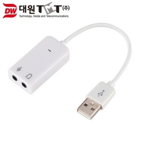 대원티엠티 외장형 USB 사운드카드, 선택하세요, 1개