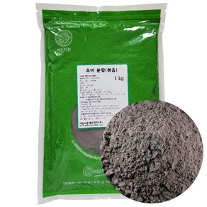 국산 볶음 흑미분말 1kg 볶은 흑미 가루, 1개