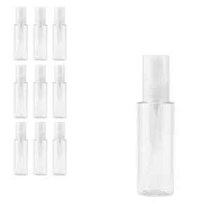 무인양품 MUJI 투명 용기 리필용 펌프타입 100ml 10개 4548718994267