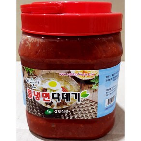 삼보식품 비슬산 물냉면다데기 2Kg 물냉면양념 물냉양념장 물냉소스, 1개