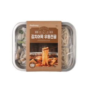 캠핑포차 김치어묵 우동전골 X 4개, 1개, 1.08kg