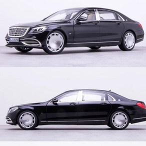 메르세데스 벤츠 마이바흐 S650 다이캐스트 1:18 키덜트 수집품 S클래스, 단일사이즈, 블랙, 1개