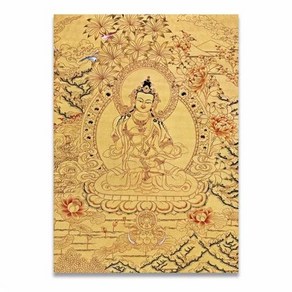 불교 그림 탱화 불상 Thangka 캔버스 인쇄 회화 포스터 아트 인도 중국 선 장식 벽 홈 obazy plakat, 없음