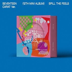 [포켓더스타]세븐틴 SPILL THE FEELS 12집 미니앨범 스필 더 필스 (CARAT Ve.) 캐럿버전(특전 도무송 증정), 에스쿱스 ve