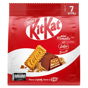 KitKat 로투스 미니 모먼트, 116.2g, 3개