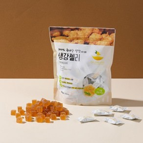 국산 달새앙 생강젤리 500g 건강한 젤리 무색소 무방부제, 1개