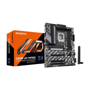 GIGABYTE Z890 UD WIFI6E 2) LGA 1851 ATX DDR5 3X M.2 PCIe 5.0 USB Type-C WIFI6E 2.5GbE LAN