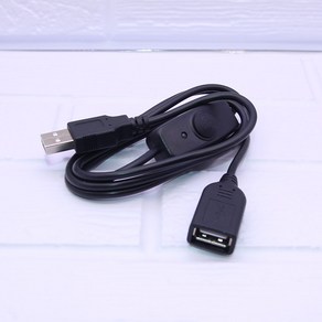 usb 연장 스위치 케이블 1M 전원데이터, 100cm, 1개