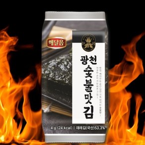 광천 숯불김32봉(4g*32봉), 4g, 32개