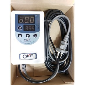 OKE-6710HC 디지털 벽걸이형 냉각 히터 자동온도조절기 OKE6710HC, DC12V 전원, 1개