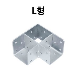 사각파이프 조인트 L형 각파이프 연결브라켓 셀프시공 무용접 조립식 DIY (둑스제품), 1개