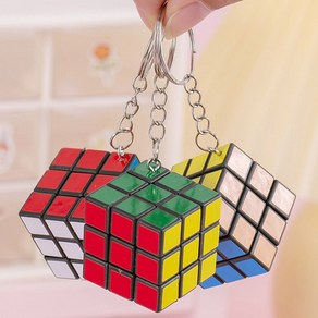 큐브키링고리 큐브키링 3단 미니 큐브 열쇠고리_OC
