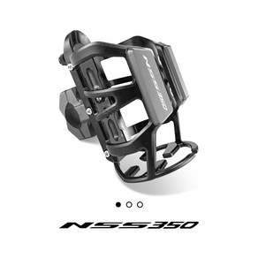 혼다 ADV 350 160 포르자 750 350 NSS350 PCX160 XADV 750 오토바이 음료 물병 케이지 음료 거치대 물컵 거치대, 2) Black-NSS-350, 2) Black-NSS-350, 1개