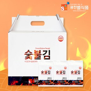 별식품 광천별맛 숯불도시락김 4g x 32봉, 32개