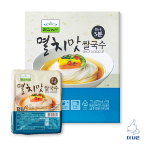 칠갑농산 멸치맛쌀국수77.5g X 10입, 1개, 77.5g