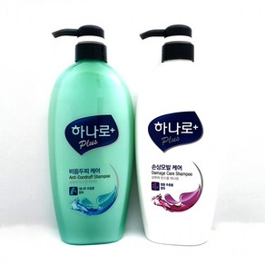 DS 애경 하나로 샴푸 린스 한번에 비듬케어 손상모발케어, 하나로PLUS 손상모발케어680ml, 1개, 680ml