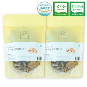 올바르다 유기농 돼지감자차, 1세트, 60g, 2개입