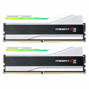 G.SKILL DDR5-8000 CL40 TRIDENT Z5 RGB J 실버 패키지 (48GB(24Gx2)), 2개