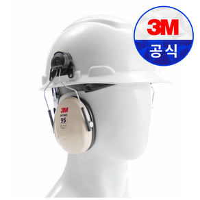 3M 쓰리엠 H6P3EV 귀덮개 (안전모 부착형), 1개