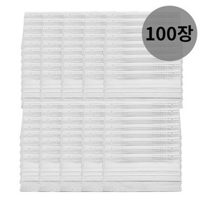 제피로스 네일흡진기 먼지흡입기 필터 100매, 100매입