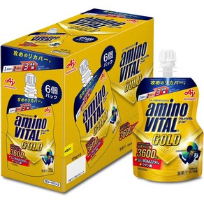 AMINO VITAL 아미노바이탈 골드 3600㎎ 135g X 6포, 6개