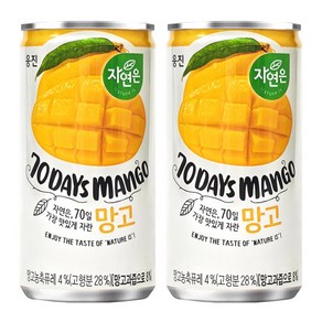 웅진 자연은 망고 180ml, 90개