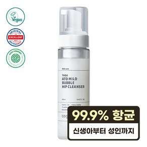 [유통기한 25.08.19] 타가 아토 베이비 비건 약산성 엉덩이 이너클렌저, 1개, 190ml