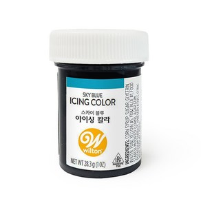 윌튼 NEW 아이싱칼라 스카이블루, 28.3g, 1개