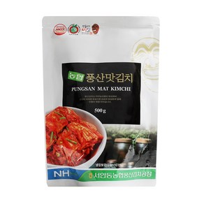 농협 풍산맛김치 썰은김치 500g