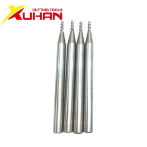 호환 초경 엔드 밀 3 플루트 1.5 x 50L 알루미늄 우드 밀링 커터 텅스텐 스틸 도구 Cnc Maching, [01] 1.5X4DX50L-4T, [01] 1pcs, 1개