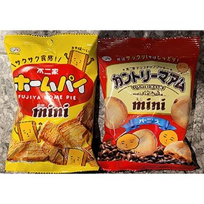 FUJIYA 후지야 미니 과자 47g 50g (1.홈파이 2.컨트리맘 / 2종 택1) / 일본, 1개