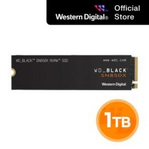 SOI 공식총판 Westen Digital WD BLACK SN850X NVMe 1TB SSD