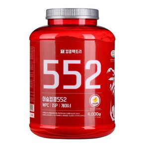 머슬킹콩 552 바나나맛 4kg, 1개