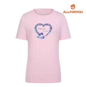 [올포유] 여성 원포인트 반팔 티셔츠 ALQTM3211-403