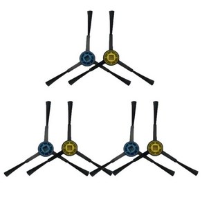 로봇청소기 호환 부품 로봇 진공 청소기 교체 예비 사이드 브러시 스위퍼 S8 S8 CLIEN T24 6 개, 6개