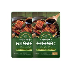 차오차이 동파육 볶음소스, 100g, 2개