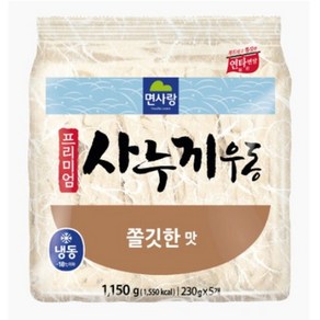 면사랑 프리미엄 사누끼우동 면발 쫄깃한맛, 1.15kg, 3개